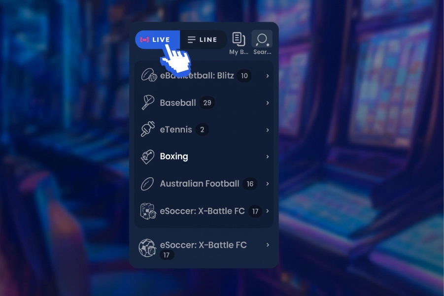 Choose a sport on 4rabet