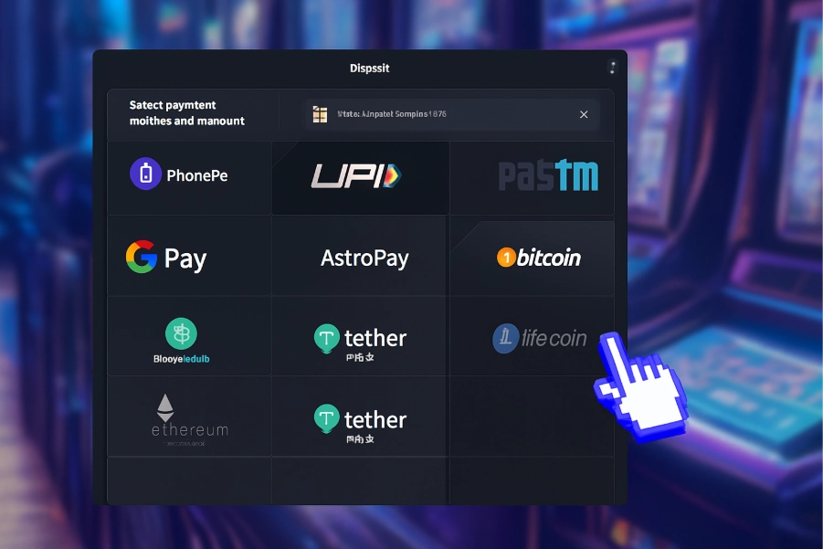 Deposit funds to 4rabet account