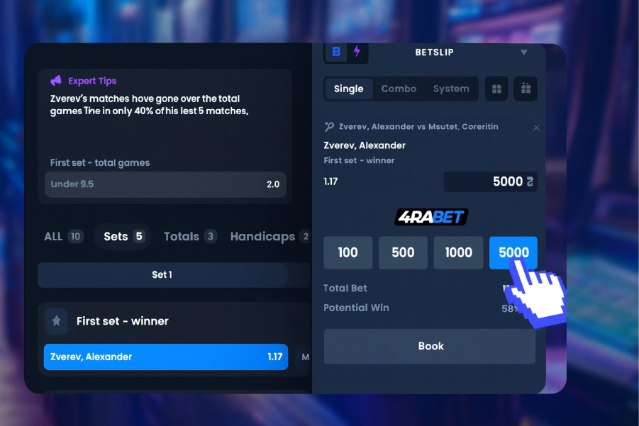 Place your bet on 4rabet